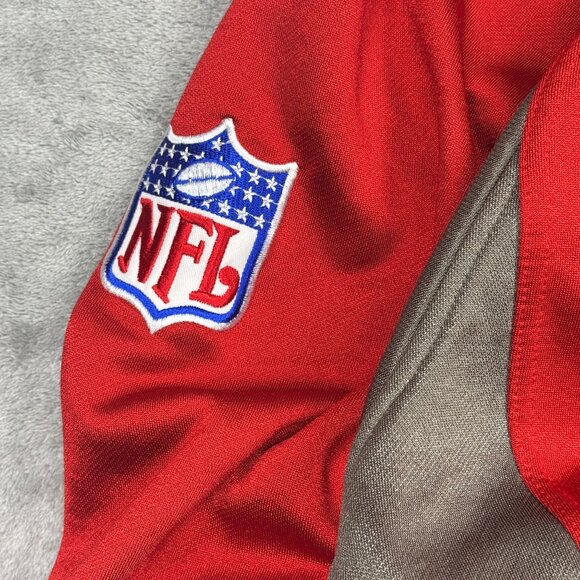 Vintage Tampa Bay Buccaneers Fleece Hoodie NFL Reebok Pullover Y2K Embroidered - Picture 5 of 13